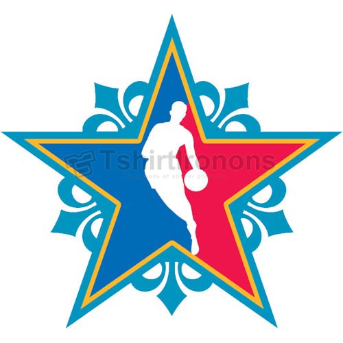 NBA All Star Game T-shirts Iron On Transfers N891 - Click Image to Close